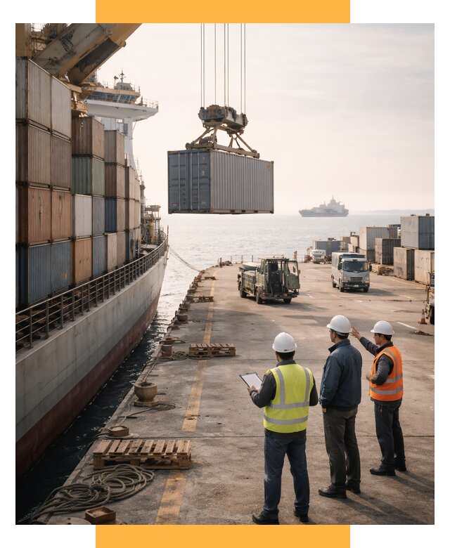 Морские перевозки грузов по миру от 46737 р. | СетСервис-Бгв