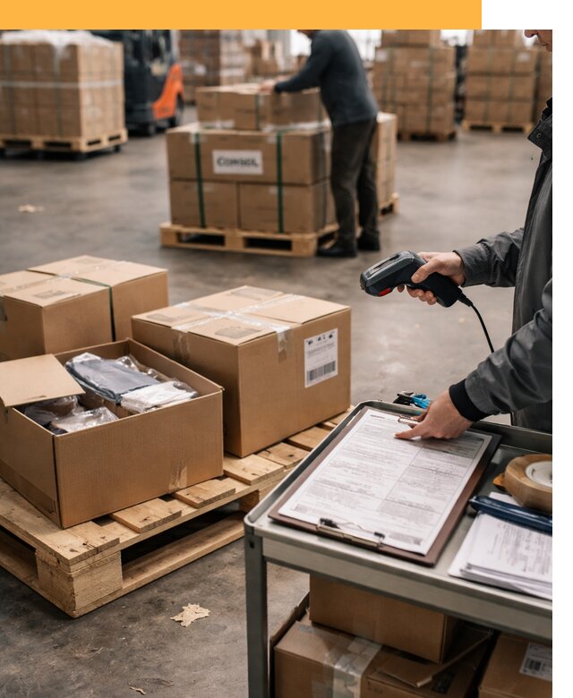 Сборные грузы из Китая: доставка, склад и таможня от 18695