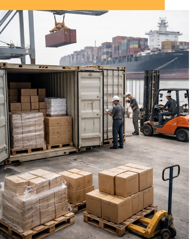 Контейнерные перевозки из Китая под ключ от 124632 руб/контейнер