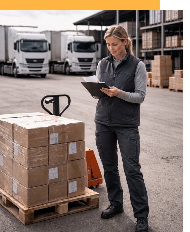 Доставка грузов из Европы к дверям клиента от 12463 руб