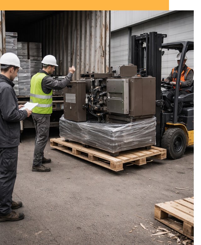 Доставка промышленного оборудования из Европы от 46737