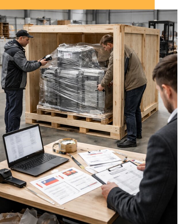 Доставка промышленного оборудования из США от 67509 руб