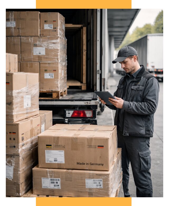 Доставка грузов из Германии от 46737 р. быстро - СетСервис-Бгв