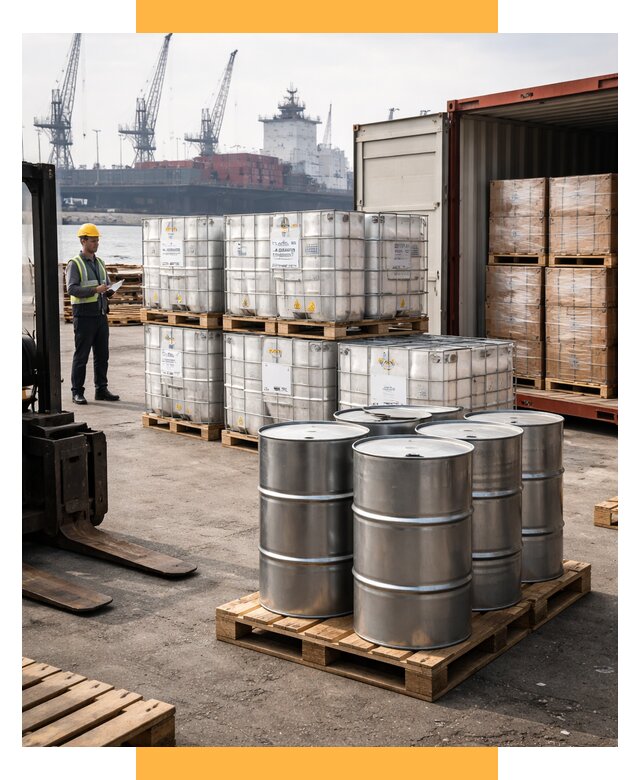 Доставка химического сырья из Индии от 259650 р. | СетСервис-Бгв