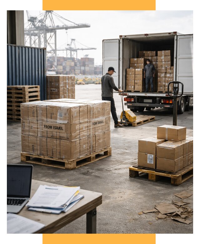 Доставка грузов из Израиля от 15579 р., логистика от СетСервис-Бгв
