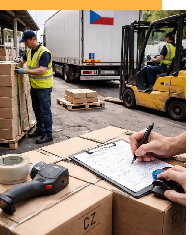 Доставка грузов в Чехию от 36351 руб, международные перевозки