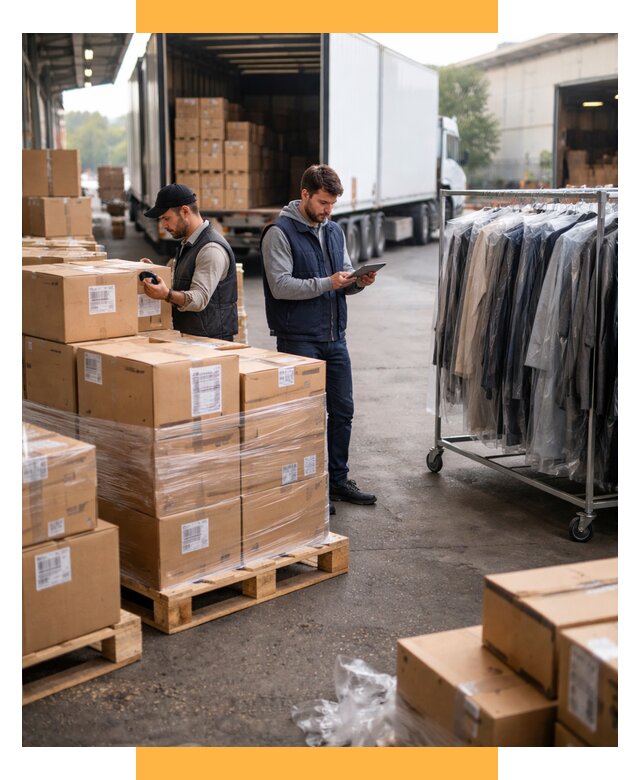 Перевозка и доставка одежды из Китая от 7790 р., СетСервис-Бгв