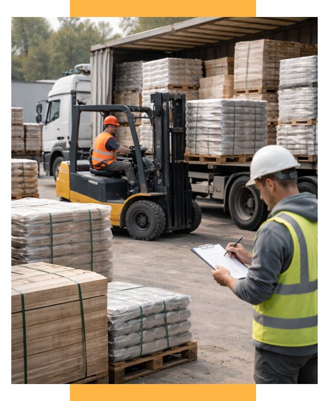 Перевозка строительных материалов от 5712 р. | СетСервис-Бгв