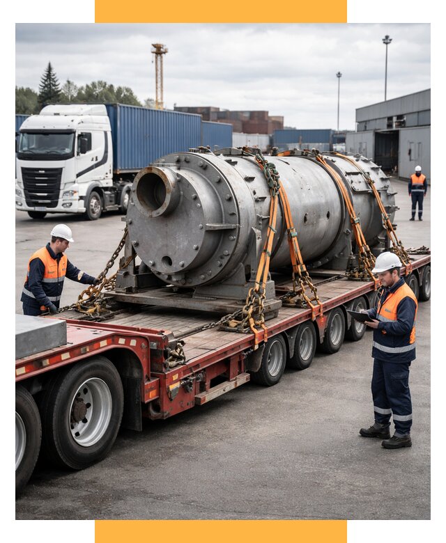 Перевозка тяжеловесных грузов под ключ от 155790 р. | СетСервис-Бгв