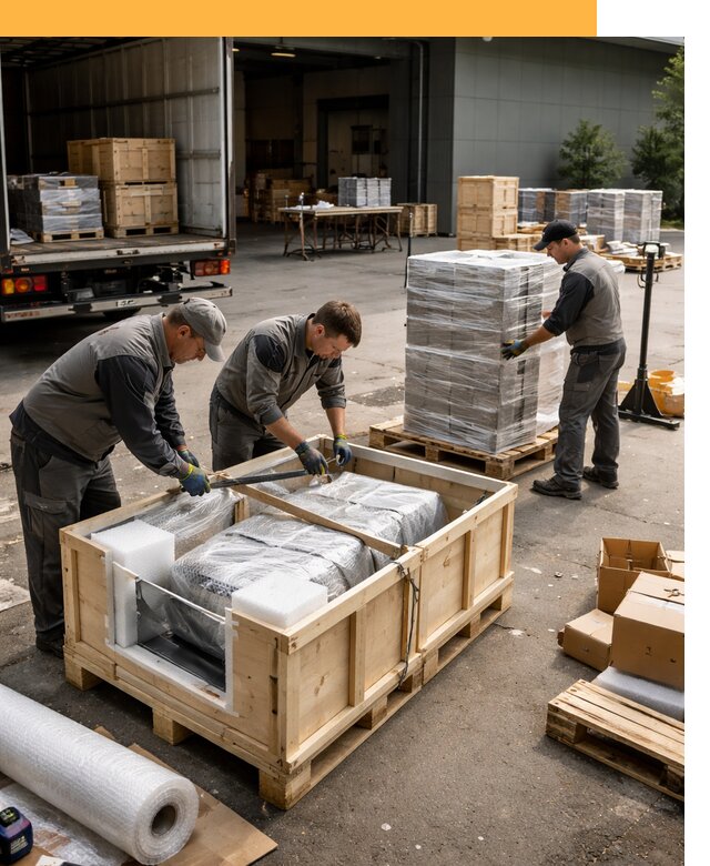 Перевозка выставочных грузов по миру от 25965 руб за м2 с таможней