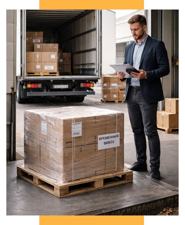 Временный вывоз товаров под ключ от 8309 р. | СетСервис-Бгв