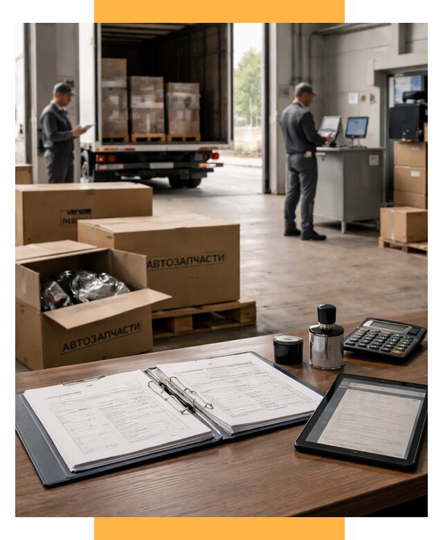 Таможенное оформление автозапчастей под ключ от 8828 р., СетСервис-Бгв