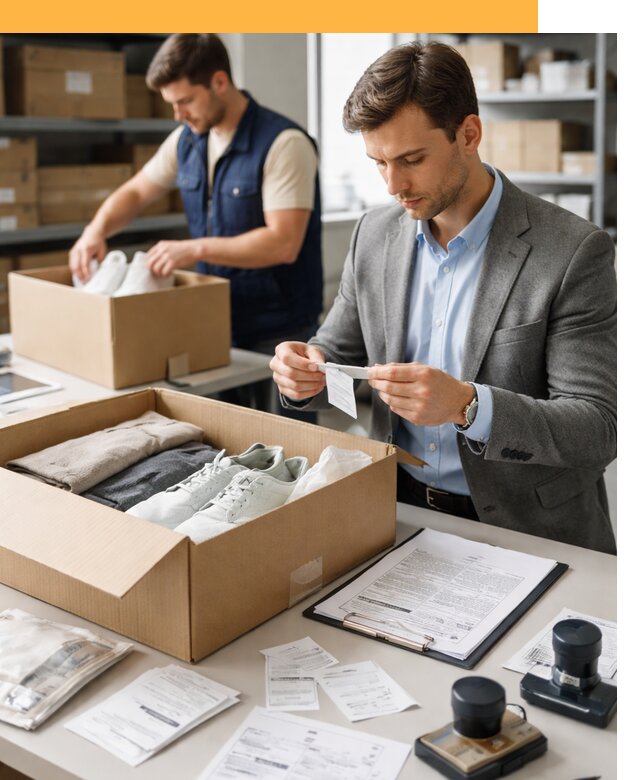 Таможенное оформление одежды и обуви по выгодной цене от 6751 руб