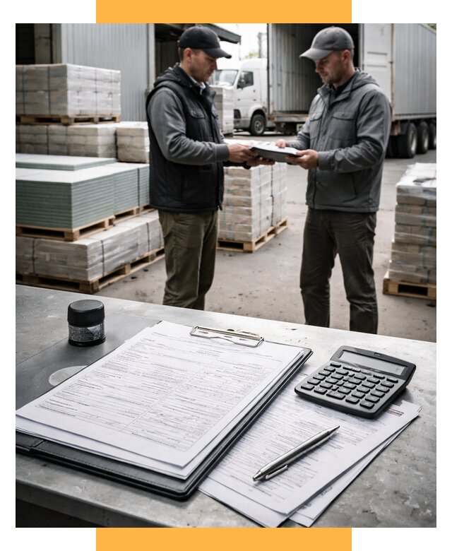 Таможенное оформление стройматериалов от 8828 р. | СетСервис-Бгв
